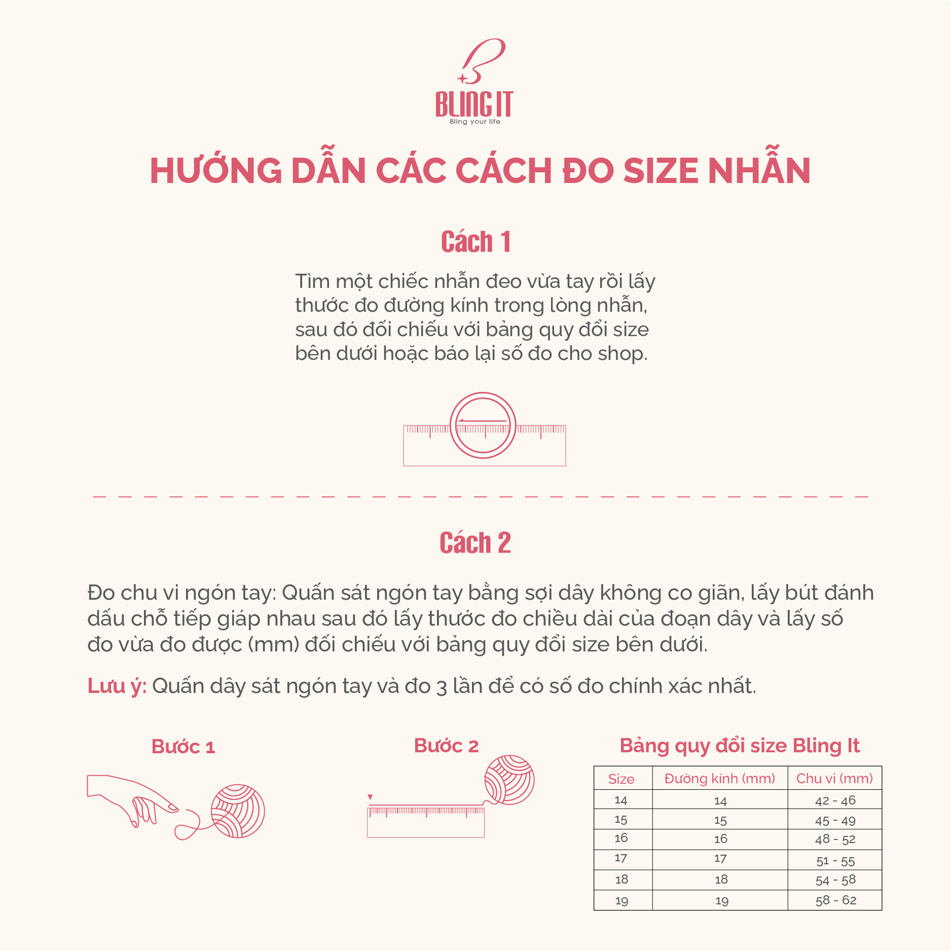 (BST THANH) Nhẫn bạc nữ BLINGIT hình nhụy sen thiết kế đính đá sang trọng quyến rũ BIN425-16