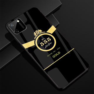 ỐP OPPO RELME C11 HÌNH 555 LƯNG KÍNH CƯỜNG LỰC CAO CẤP