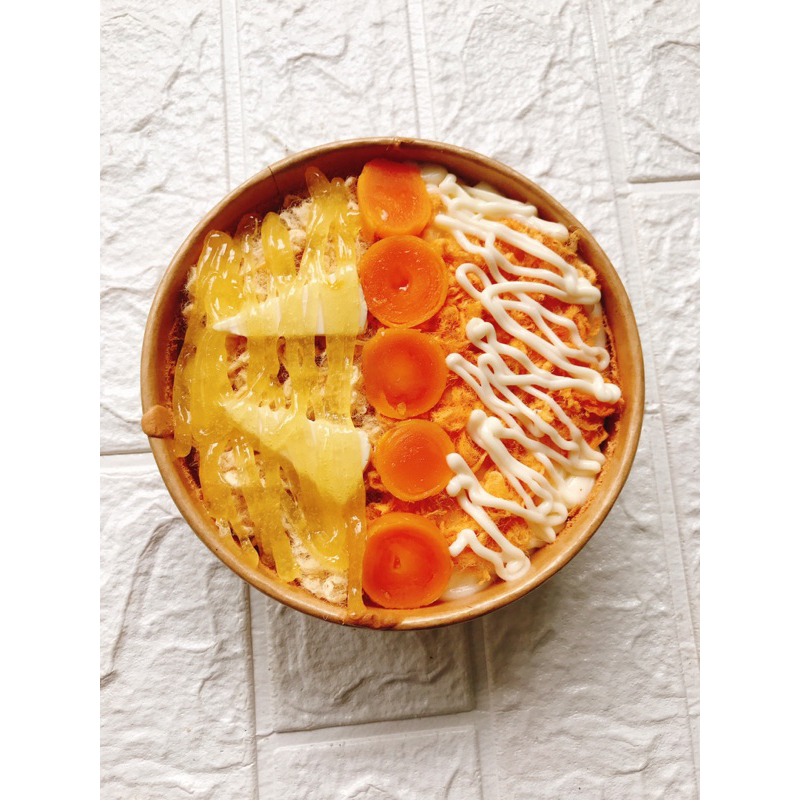 Bông lan trứng muối tô 750ml