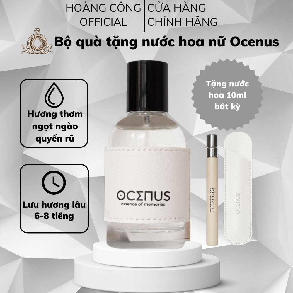 Bộ quà tặng nước hoa nữ cao cấp Ocenus hương Good Girl & So Hottie 50ml, Ngọt Ngào, Quyến Rũ, Thơm Lâu 6-8 tiếng