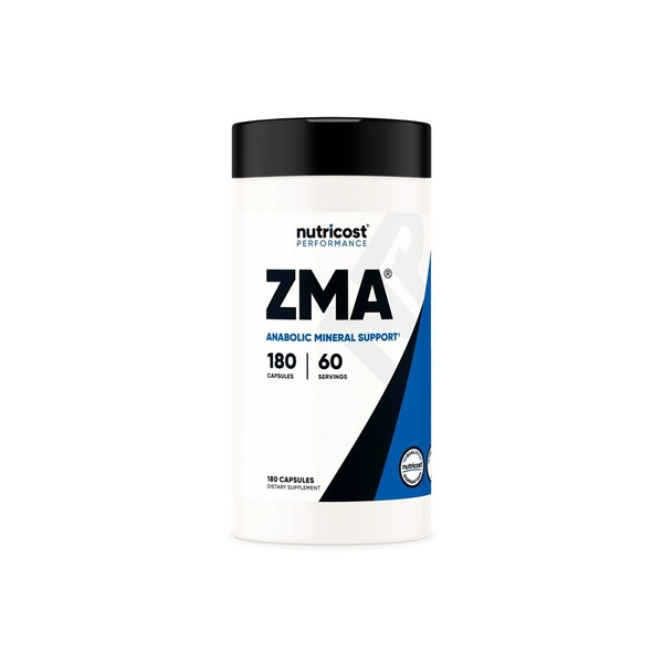 Viên uống Nutricost ZMA Anabolic Mineral Support - 490mg, (180 viên) nhập khẩu Mỹ - Gymstore tăng hệ miễn dịch, cơ bắp