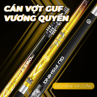 Cán vợt guf s1 vương quyền săn hàng - màu vàng đen