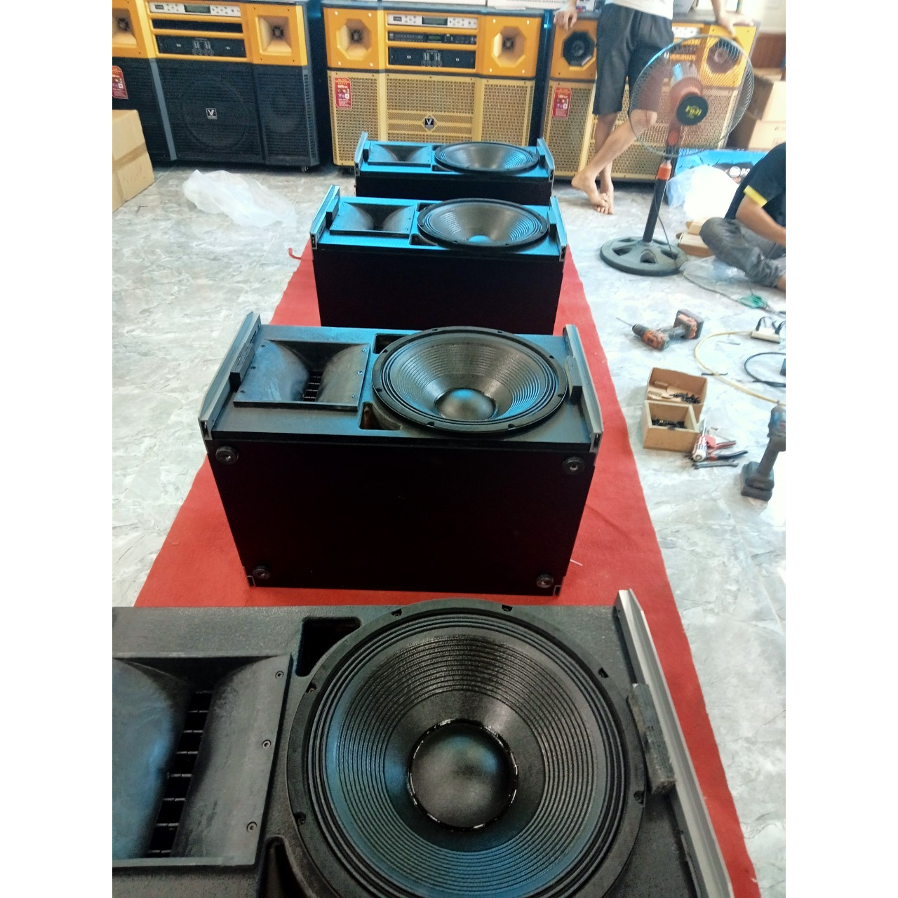 VỎ LOA LINE ARAY BASS 30 GIÁ TỐT  - vỏ thùng loa - vỏ loa