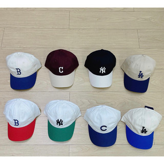 [Chính Hãng] Mũ Nón MLB bóng chày unisex Basic Color Block Unstructured  Style Code: 3ACP3303N