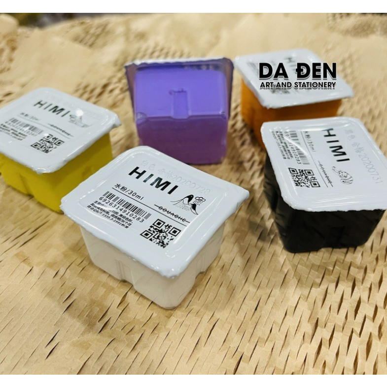 Màu Gouache HIMI Dạng Thạch Viên Lẻ