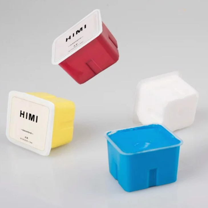 Màu Gouache HIMI Dạng Thạch Viên Lẻ