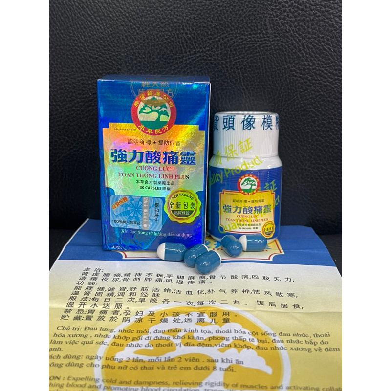 Cường Lực Toan Thống Linh Chai Xương Khớp