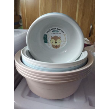 Chậu nhựa rửa mặt, rửa rau Hokori Việt Nhật 27cm/30cm/36cm/38cm