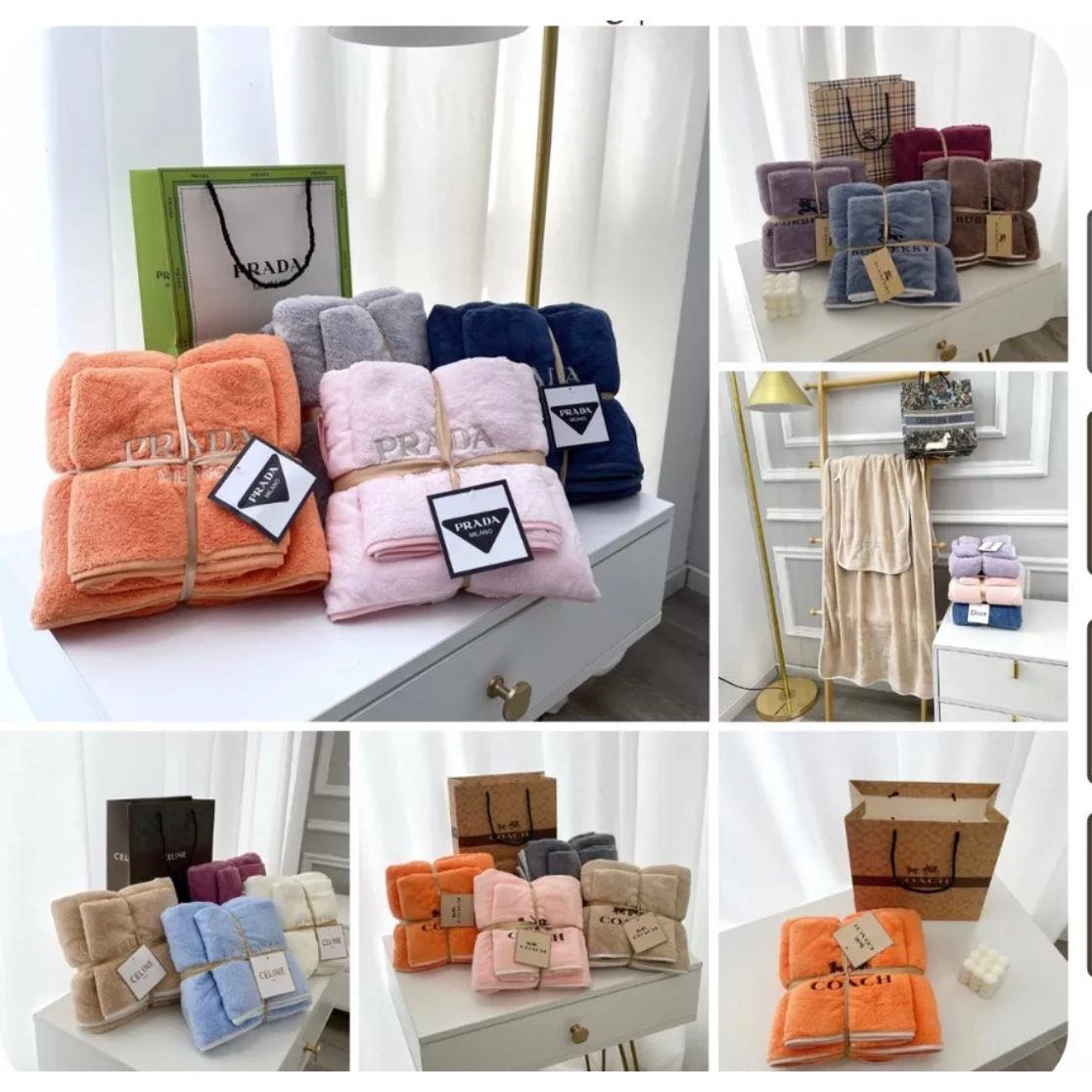Sét 2 khăn tắm kèm khăn mặt thương hiệu cao cấp, Hàng chuẩn loại 1 kèm túi sách, Chất dầy dặn siêu thấm hút sẵn hàng