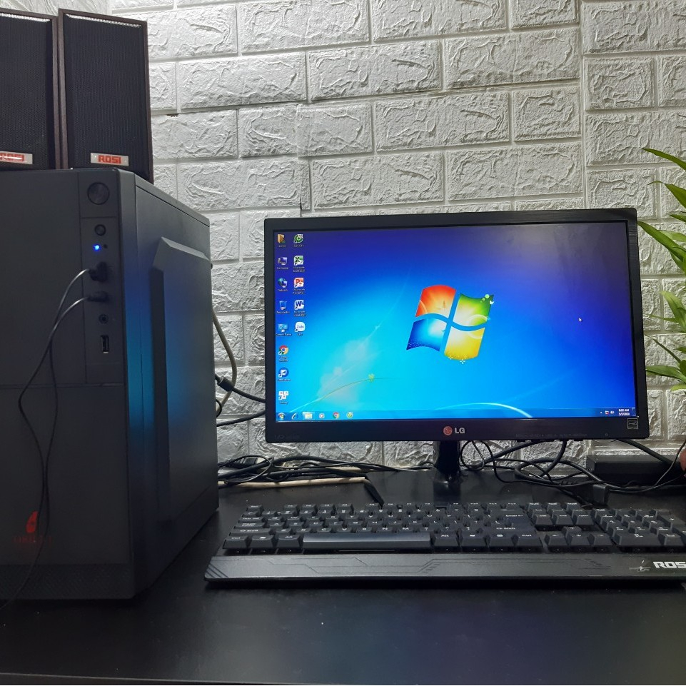 Bộ máy tính H310 G5400 phục vụ Văn phòng học tập chơi game đột kích, liên minh, AOE