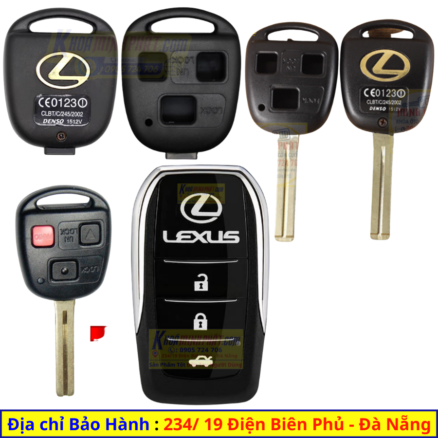 Vỏ Giá sỉ, vỏ khoá xe ô tô giá thợ hãng Lexus