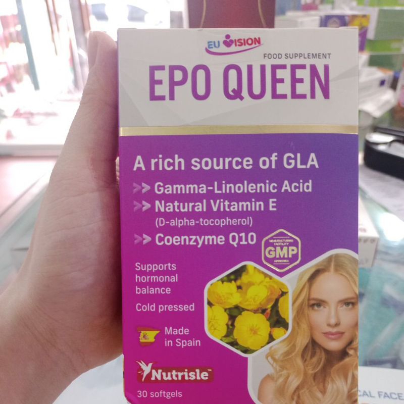 EPO QUEEN – BỔ SUNG NỘI TIẾT NỮ, HỖ TRỢ CẢI THIỆN SINH LÝ NỮ