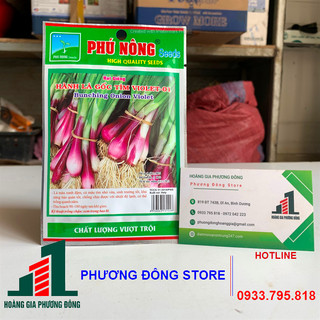 Hạt giống hành lá gốc đỏ 2g