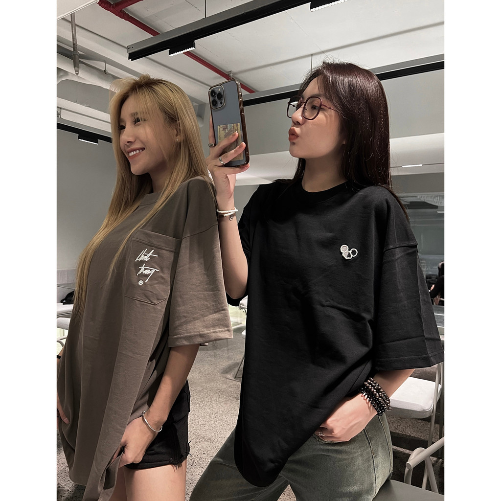 ÁO THUN Mini Logo đen V2 CHUOTTRANG