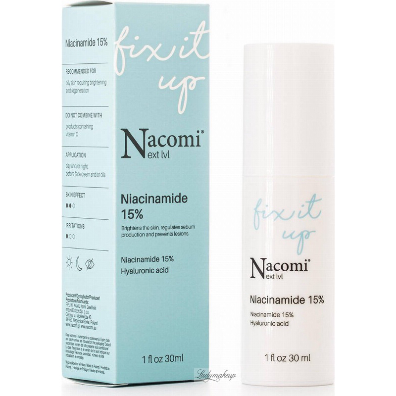 Niacinamide Nacomi 15%, 20%
