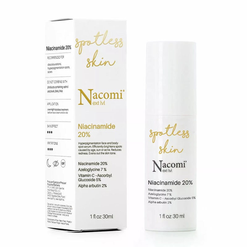Niacinamide Nacomi 15%, 20%