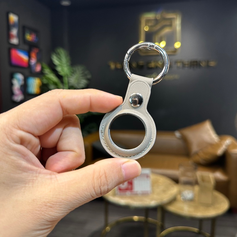 Bao da móc khoá bảo vệ AirTag