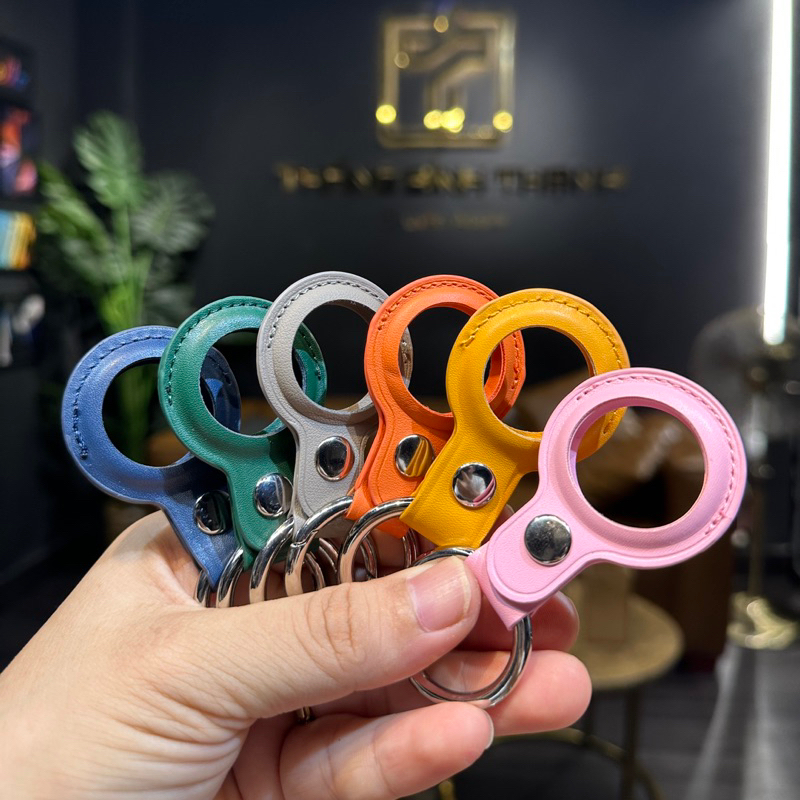 Bao da móc khoá bảo vệ AirTag