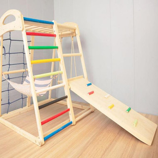 Đồ chơi khung vận động giáo cụ montessori bằng gỗ cho bé 1-6 tuổi bằng gỗ thiết kế đa dạng