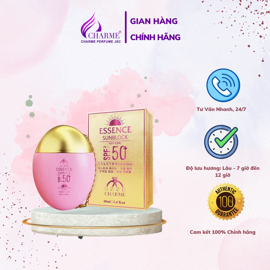 Kem Chống Nắng GoodCharme Essence Sunblock Spf50+/Pa+++