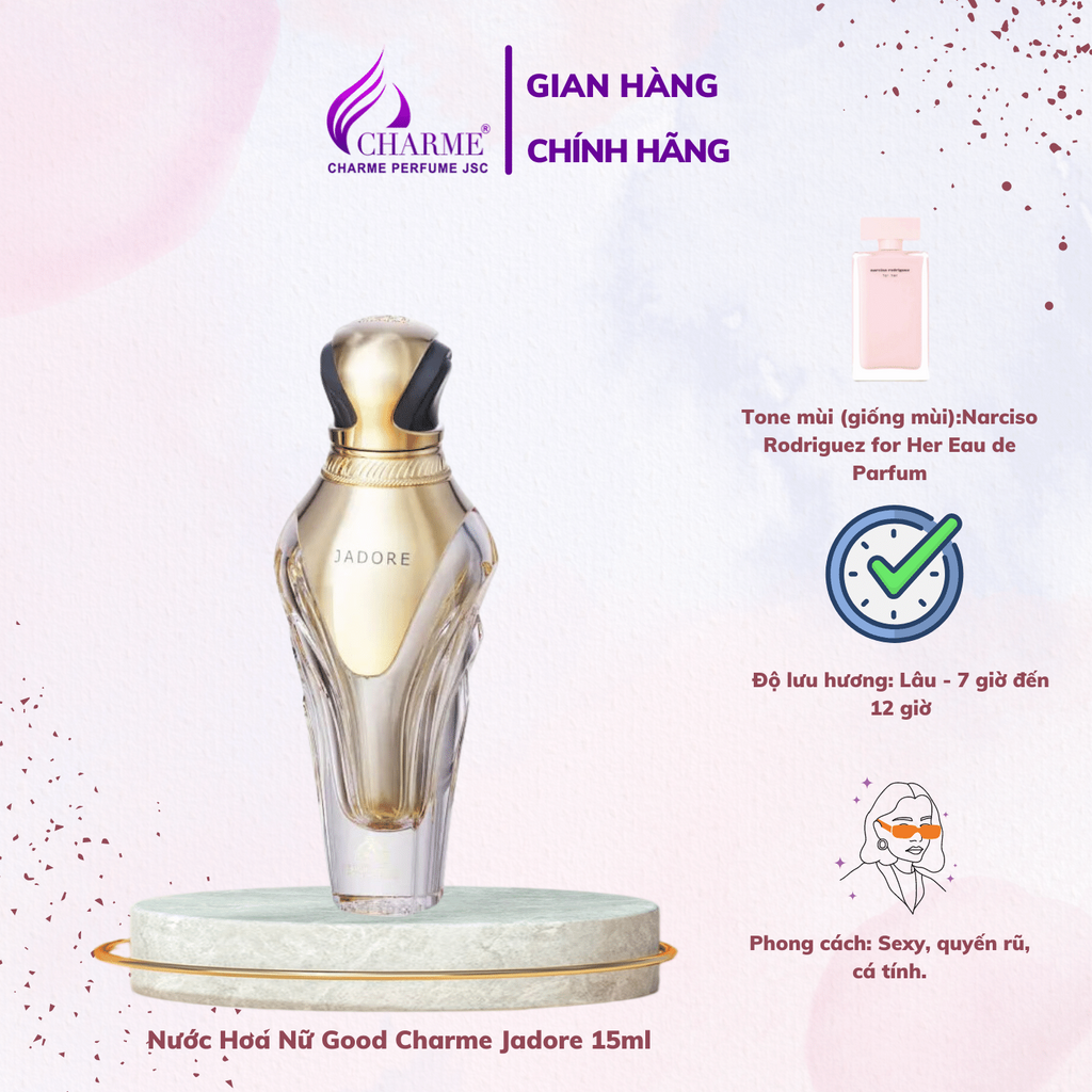 Nước Hoa Nữ Good Charme Jadore 15ml