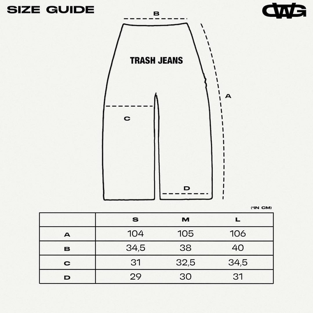 TRASH JEANS BROWN / Quần jeans cạp trễ / GAMBLE WORLDWIDE