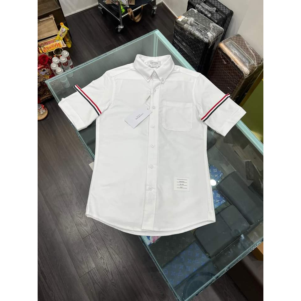 Áo sơ mi italy kẻ sọc vai áo phong cách thanh lịch thoáng mát | BigBuy360 - bigbuy360.vn