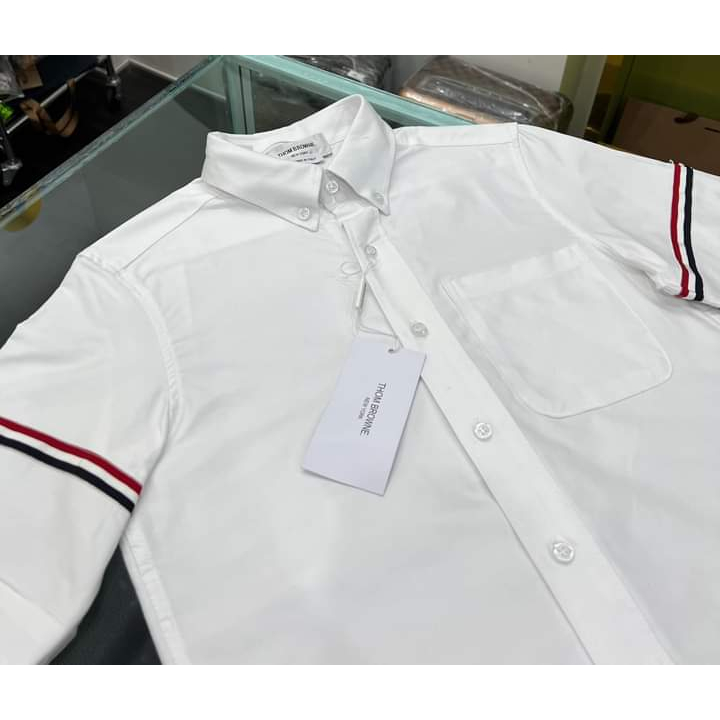 Áo sơ mi italy kẻ sọc vai áo phong cách thanh lịch thoáng mát | BigBuy360 - bigbuy360.vn