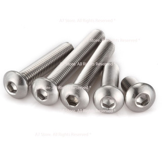Bulon lục giác inox 304 đầu dù m6 cd1029