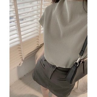 A19 Áo dập ly cộc tay