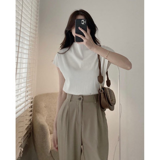 A19 Áo dập ly cộc tay