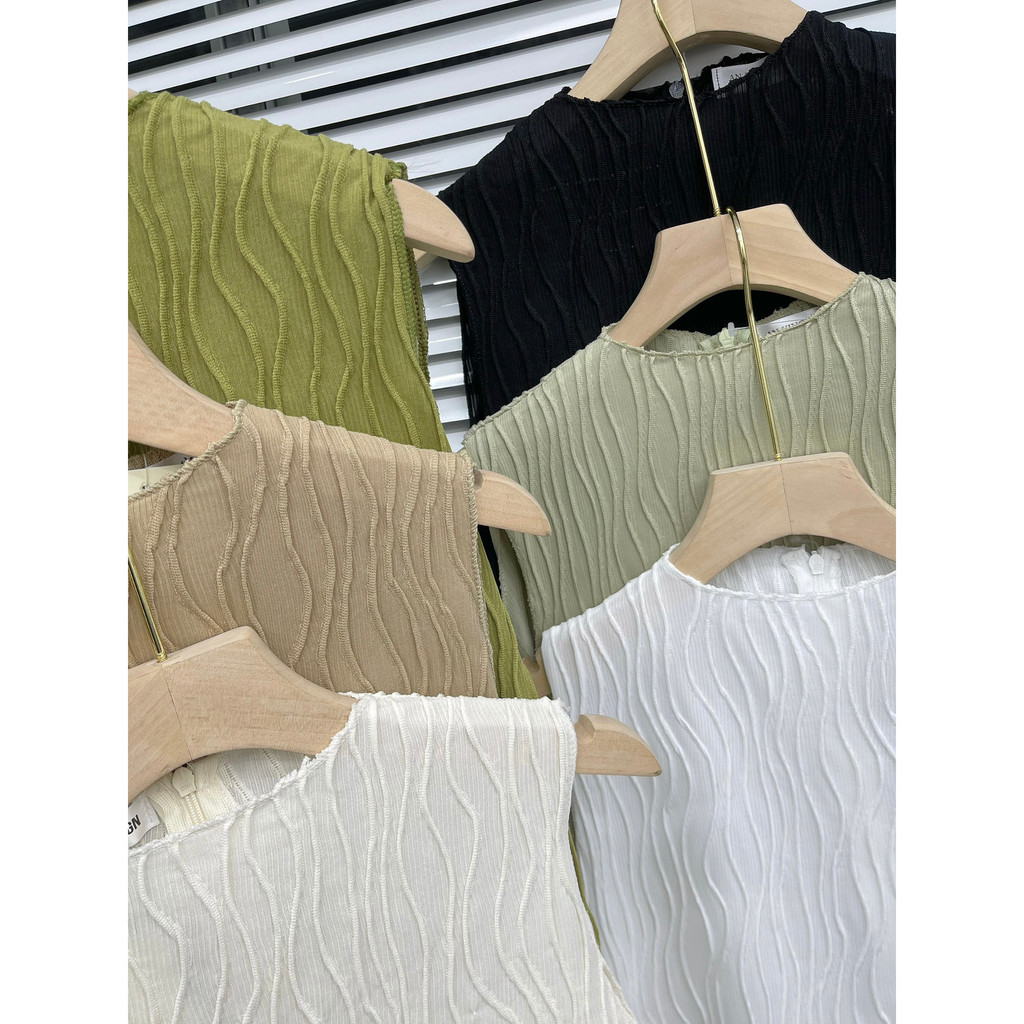 Áo sát nách chất vải vừa xinh dễ phối đồ lại mát mẻ mã 6107 SINSIN SHOP
