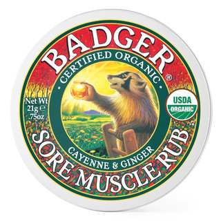 Sáp hữu cơ giảm đau nhức cơ bắp BADGER (21g)
