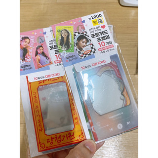 Khung ảnh trang trí photocard frame daiso hàn quốc