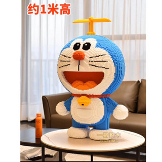 Lego doraemon 65cm,  lắp ráp Doraemon 65cm, Đôrêmon 65cm