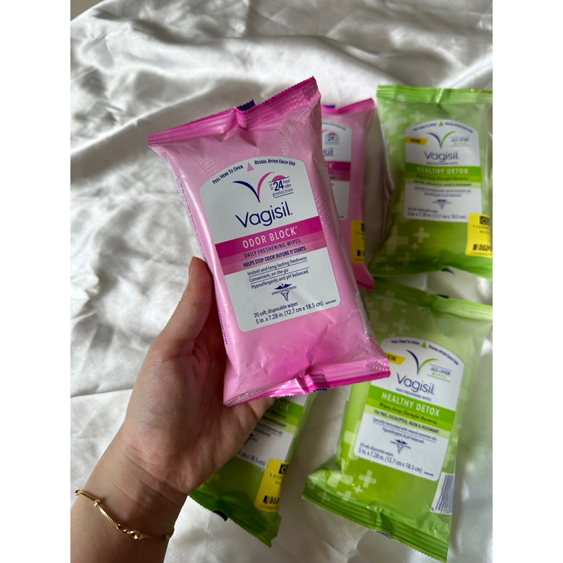 GIẤY LAU VỆ SINH PHỤ KHOA VAGISIL 20M