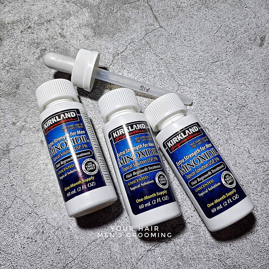 Dung dịch thoa ngoài Mọc tóc, mọc Râu Minoxidil 5% Kirkland USA