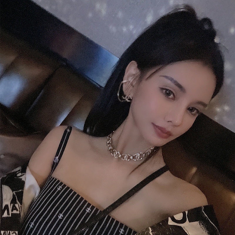 Choker CC đá hiệu sang chảnh nổi bật CKCC12