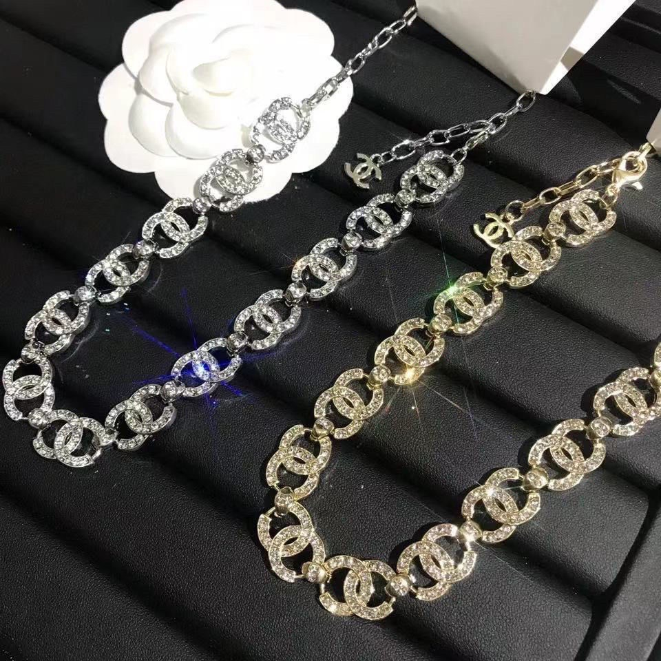 Choker CC đá hiệu sang chảnh nổi bật CKCC12