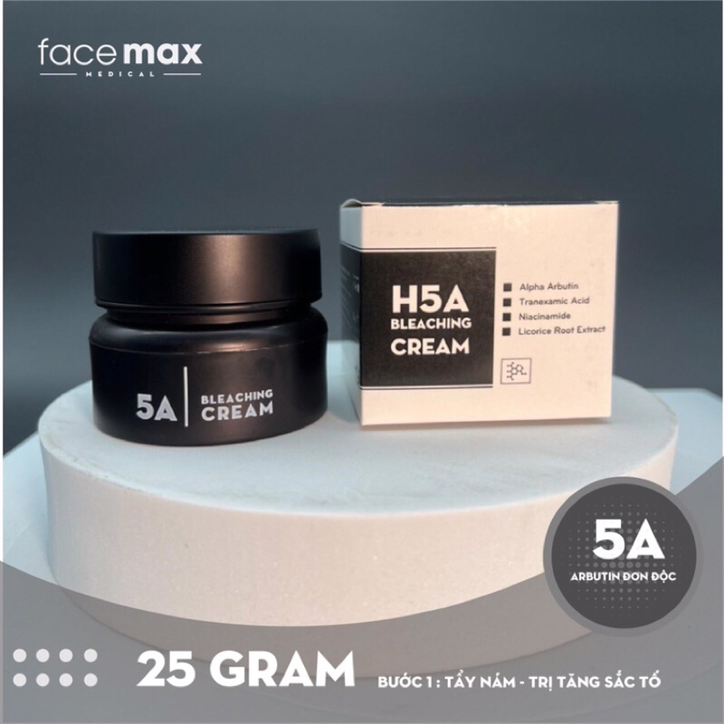 Kem Alpha Arbutin 5% Mờ Thâm,Giảm Nám,Tàn Nhang,Ức Chế Tăng Sắc Tố Melanin Dưới Da Facemax