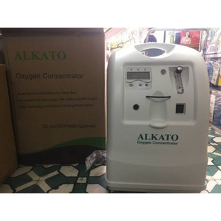 Máy tạo oxy 5 lít Alkato (Tặng 1 máy đo nồng độ oxy trong máu SpO2)