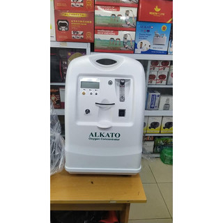 Máy tạo oxy 5 lít Alkato (Tặng 1 máy đo nồng độ oxy trong máu SpO2)