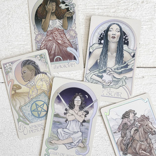 Bộ Bài Ethereal Visions Tarot (Luna Edition) (Guu Tarot Shop)
