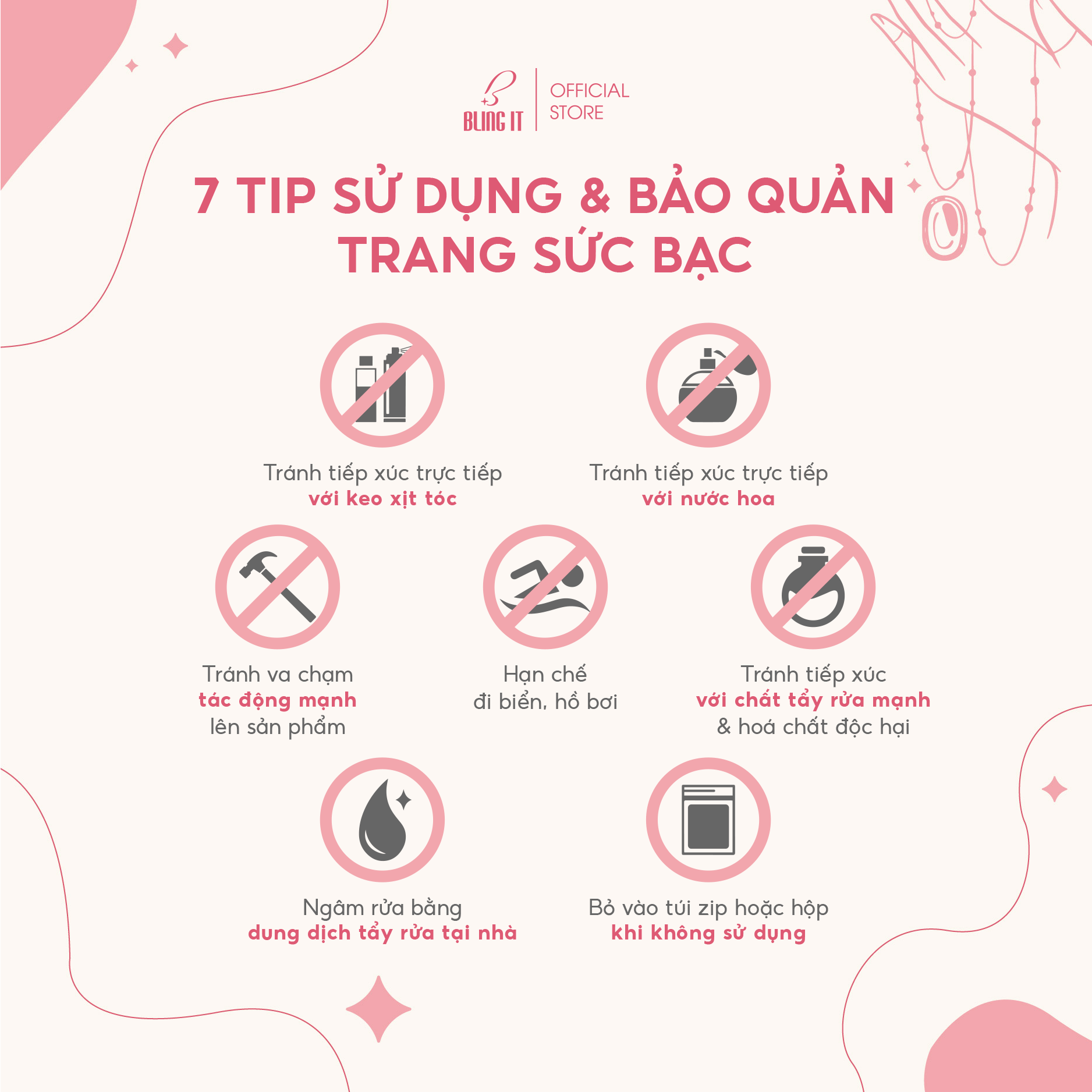 Nhẫn bạc nữ BLINGIT hình trái tim tiểu thư, quà tặng valentine 14/2, quà 8/3 ý nghĩa - BIN399