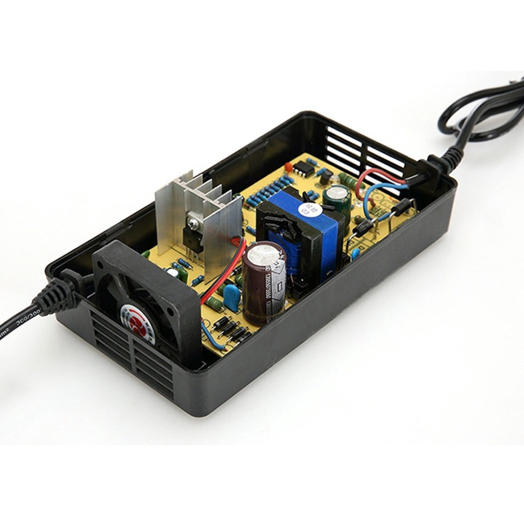Sạc Xe Máy Điện 5 Bình 60V20Ah chân vuông