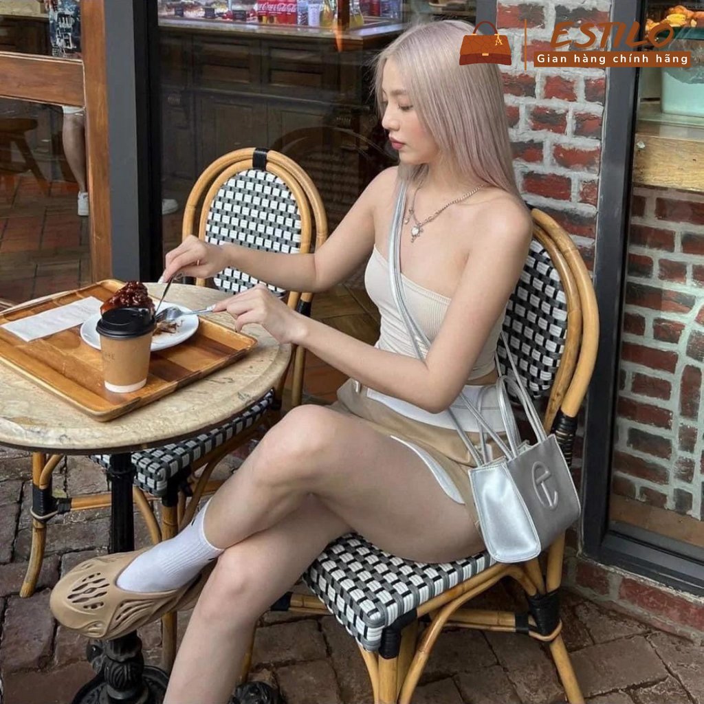 Túi xách nữ đeo chéo, đeo vai, đi chơi, đi học ESTILO size 17cm HA345