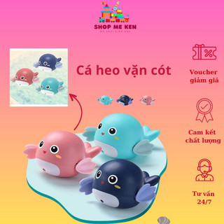 Đồ chơi nhà tắm cho bé cá heo vặn cót lội nước