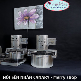 Nồi sên nhân Canary - nồi sên mứt đa năng, công suất mạnh 90W - Có điều tốc - Bảo hành 1 năm - Merry Shop