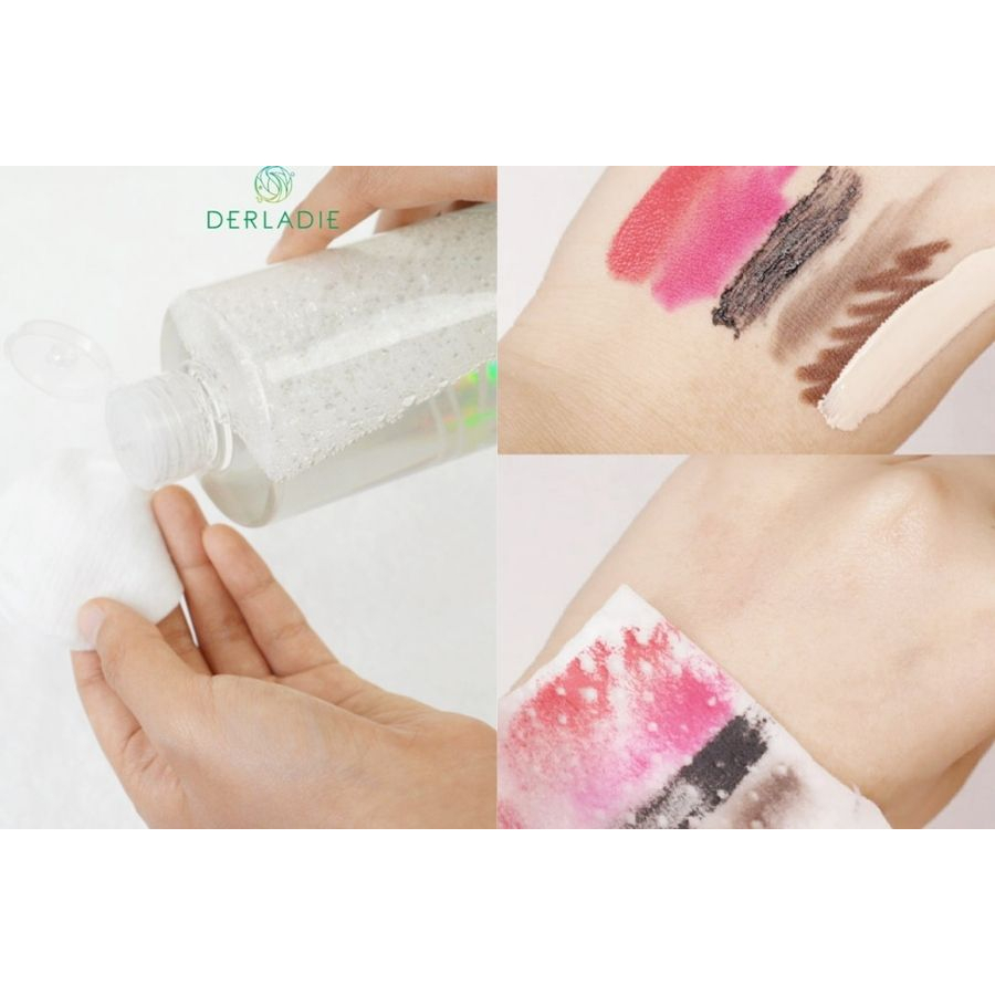 Nước Tẩy Trang Cây Phỉ  Derladie Cleansing Water Witch Hazel làm sạch, ngừa mụn trên da 500ml