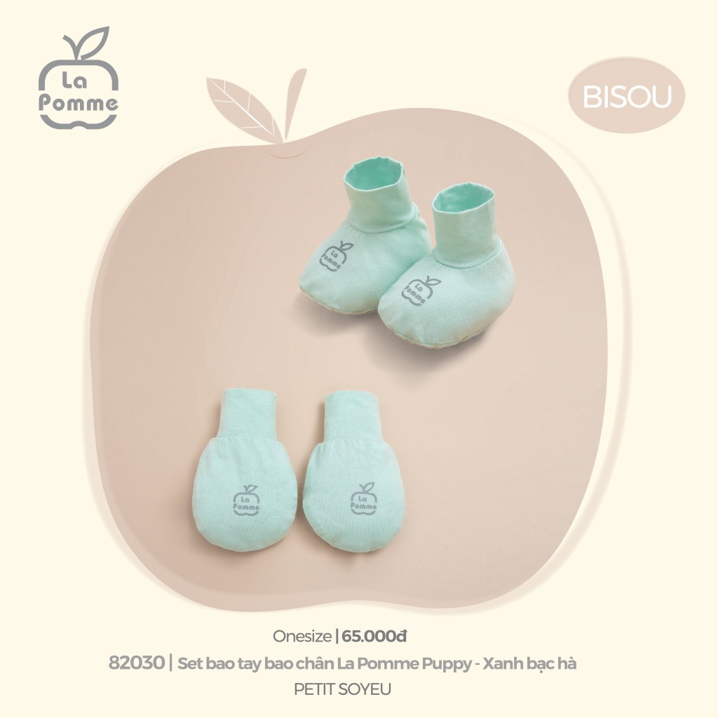 La Pomme - Set bao tay bao chân La Pomme Puppy
